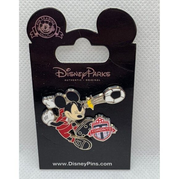 NWT Toronto FC Football Club 2016 soccer Mickey Mouse Disney trading pin badge - Picture 1 of 4